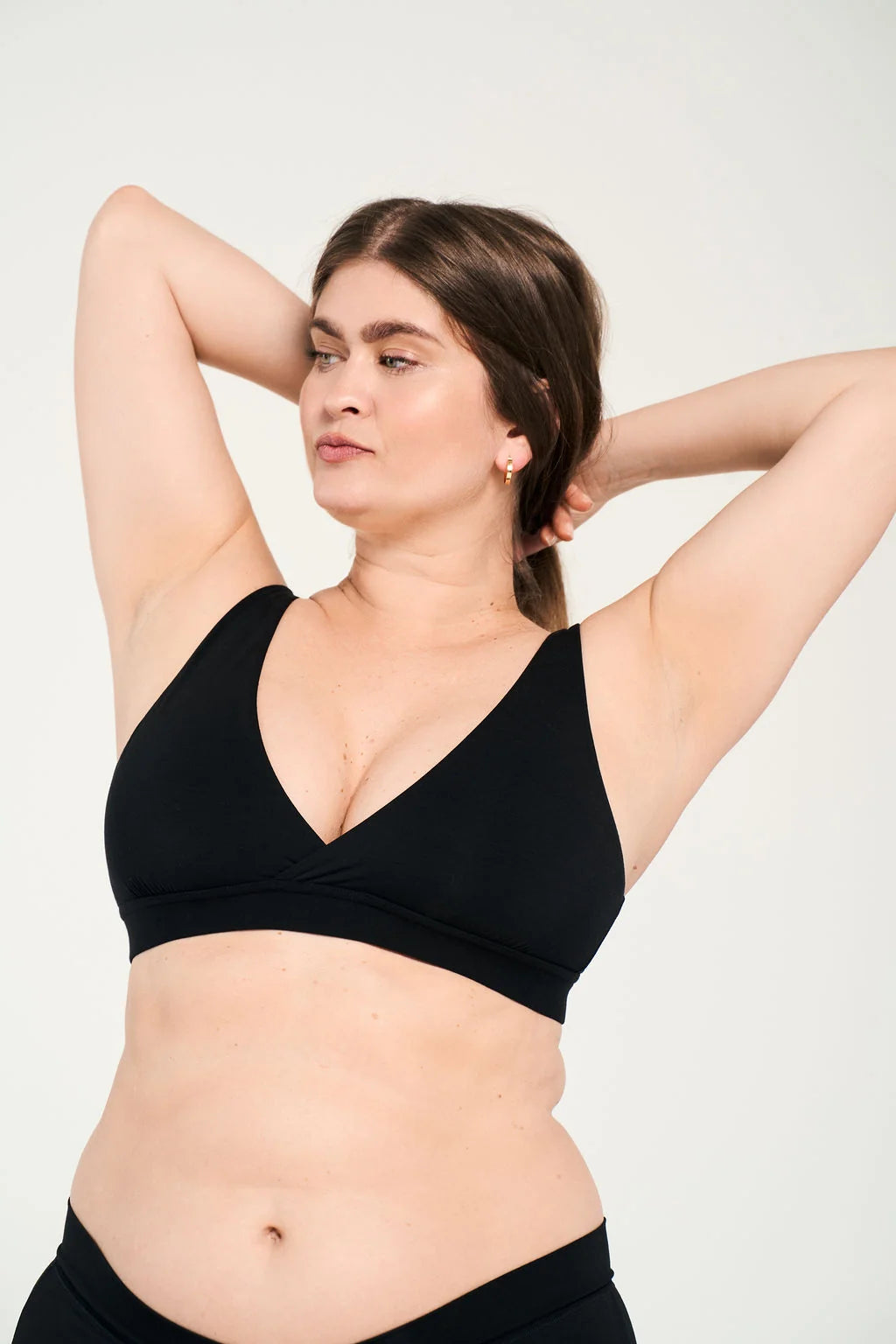 Crossover Bra Mineral Undies by Huha
