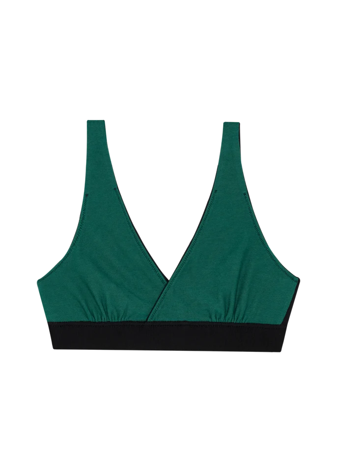 Crossover Bra Mineral Undies by Huha