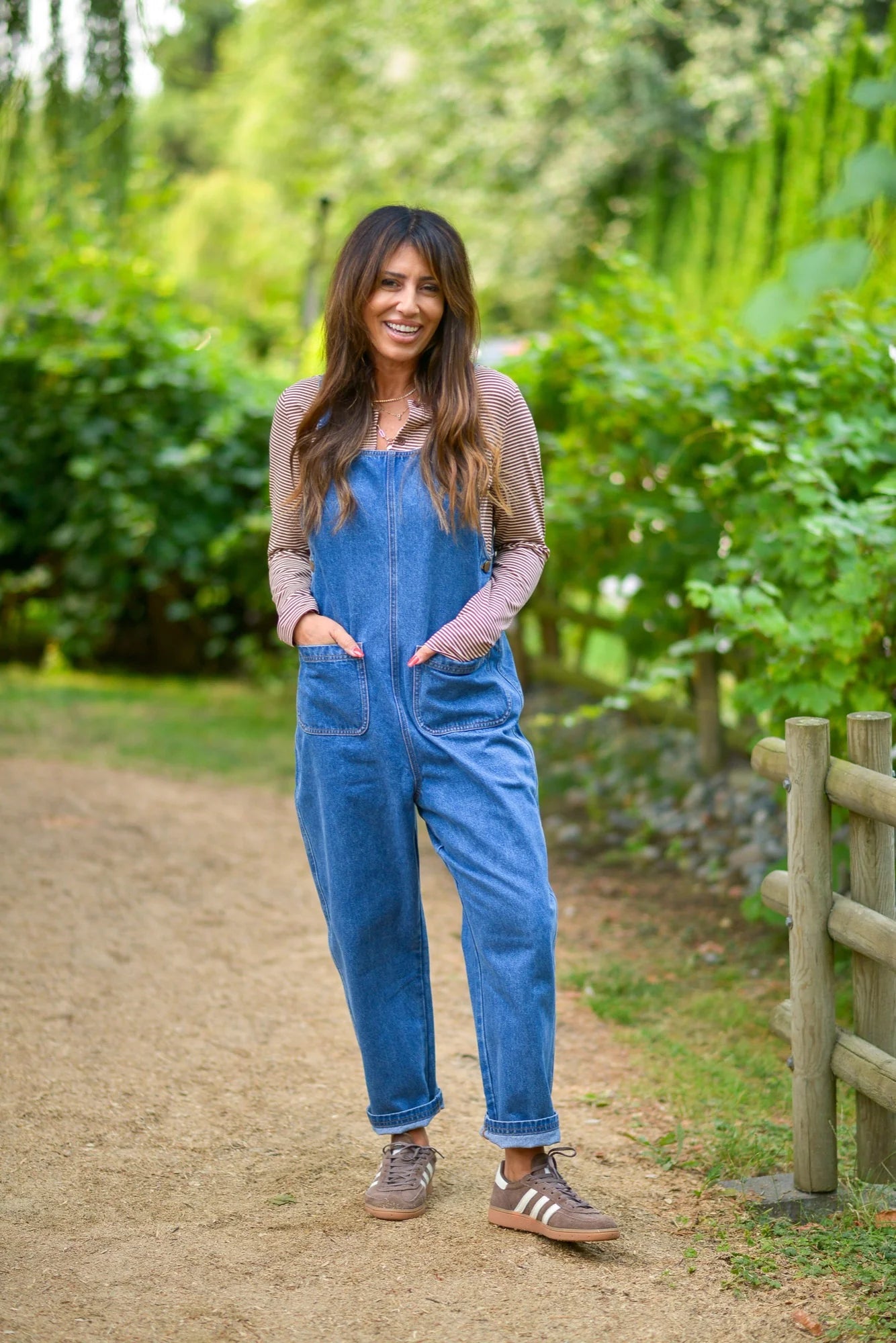 S+T Leaha Denim Overalls