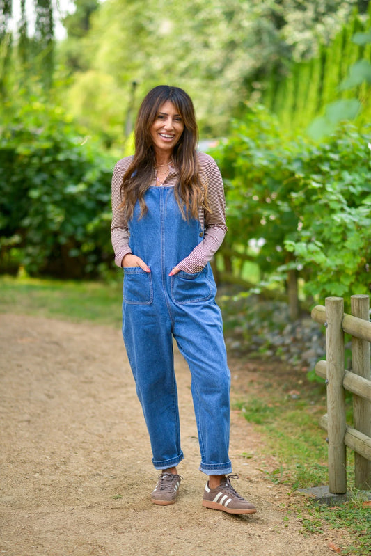 S+T Leaha Denim Overalls