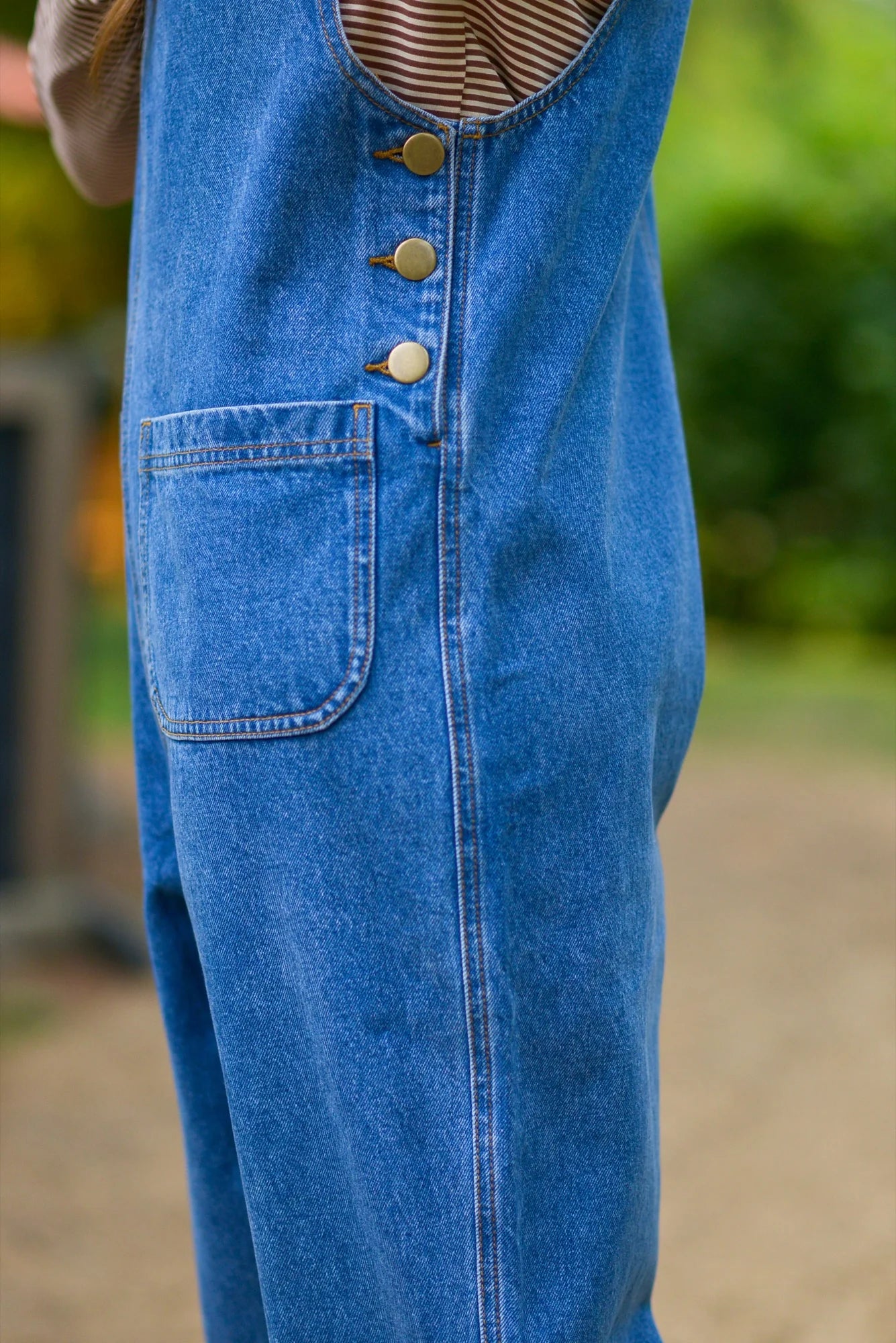 S+T Leaha Denim Overalls