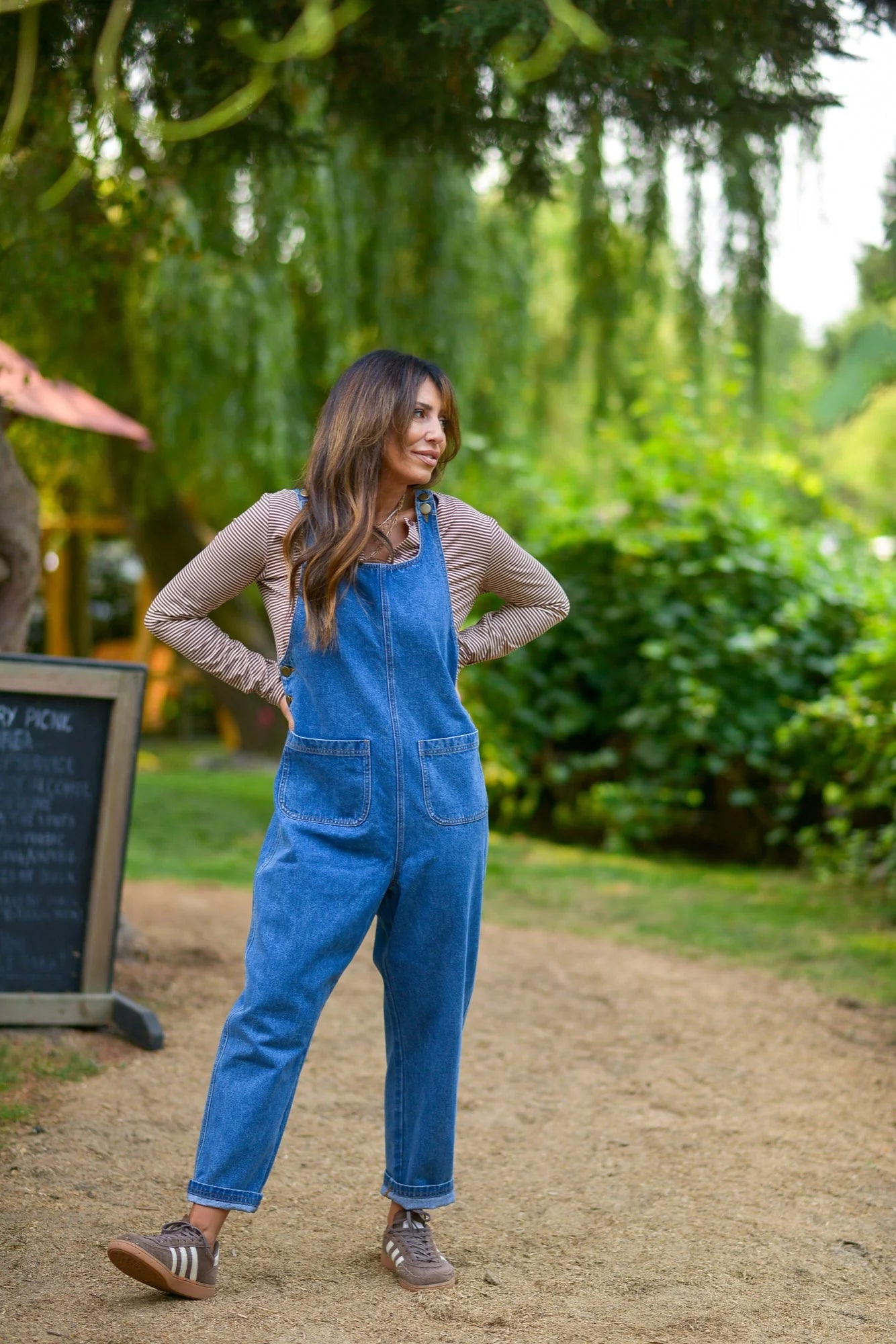 S+T Leaha Denim Overalls