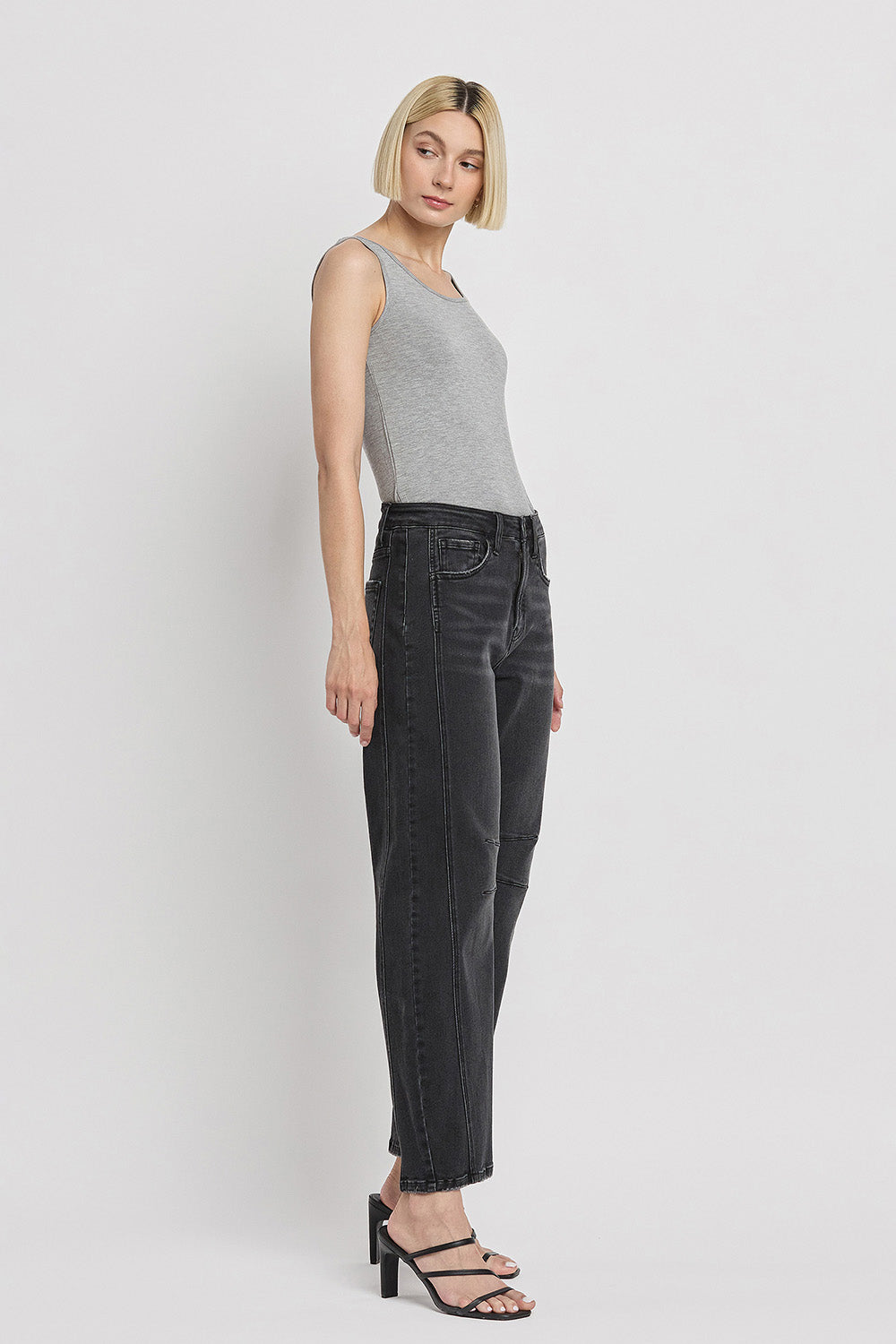 Hayes Barrel Leg Jeans - Straight & Arrow Boutique