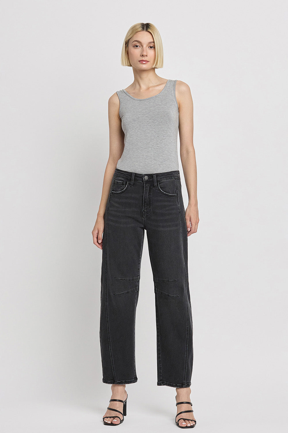 Hayes Barrel Leg Jeans - Straight & Arrow Boutique