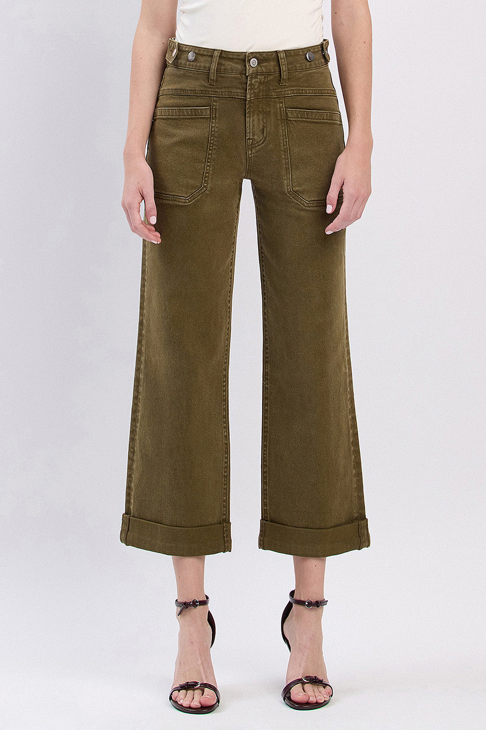 Carson Cuffed Slim Jeans - Straight & Arrow Boutique