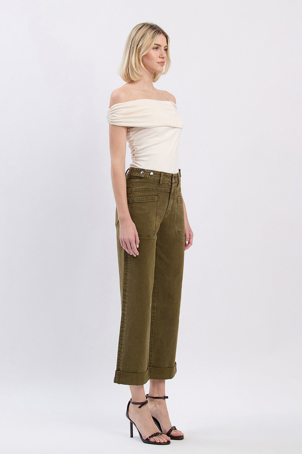 Carson Cuffed Slim Jeans - Straight & Arrow Boutique