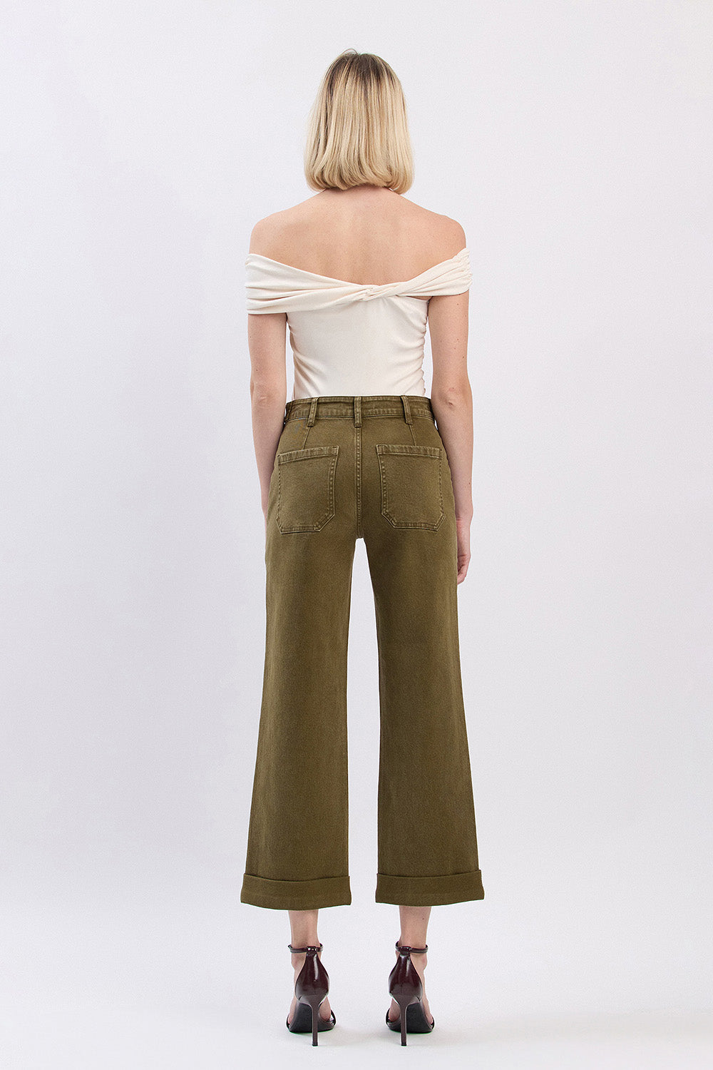Carson Cuffed Slim Jeans - Straight & Arrow Boutique