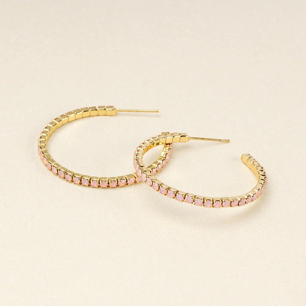 Sparkle & Shine Hoop Earring