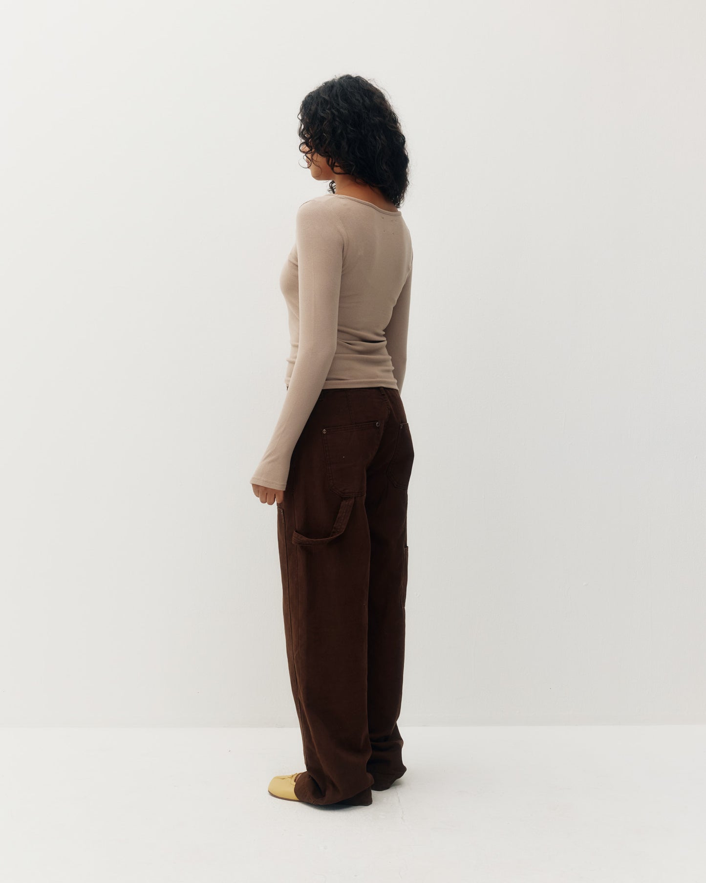 Scoop Rib Long Sleeve