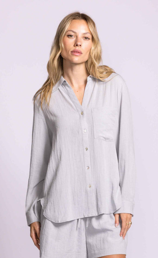 Francis Button Down Top