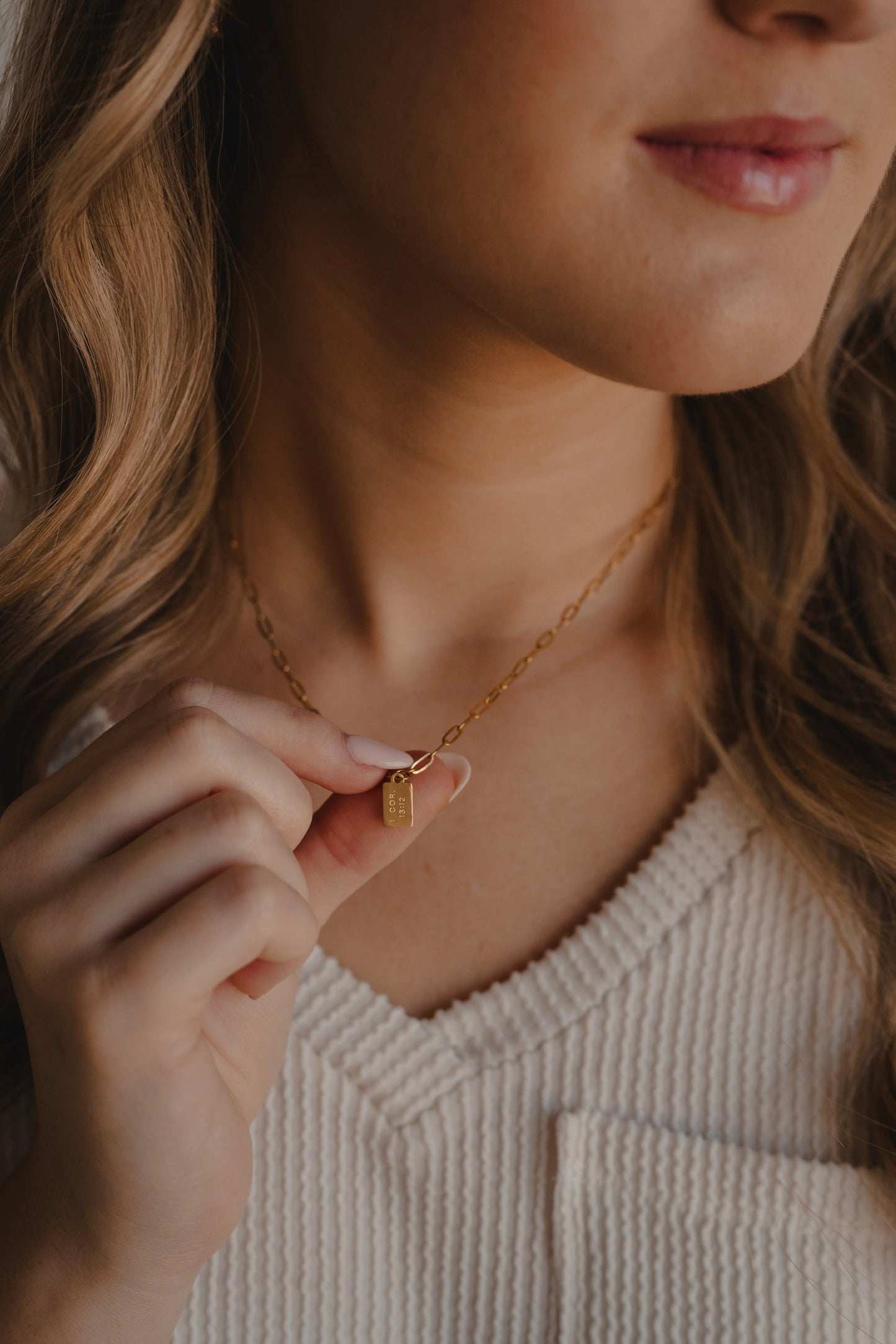 Fully Known Tag Necklace