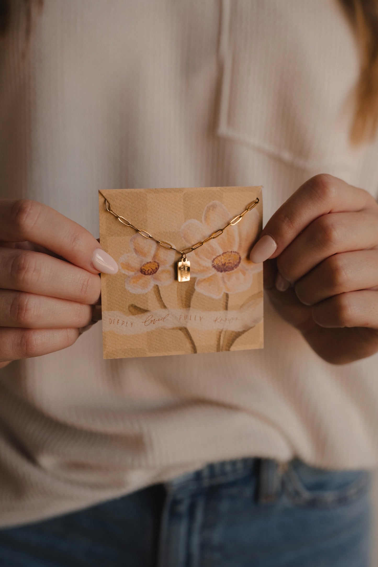 Fully Known Tag Necklace