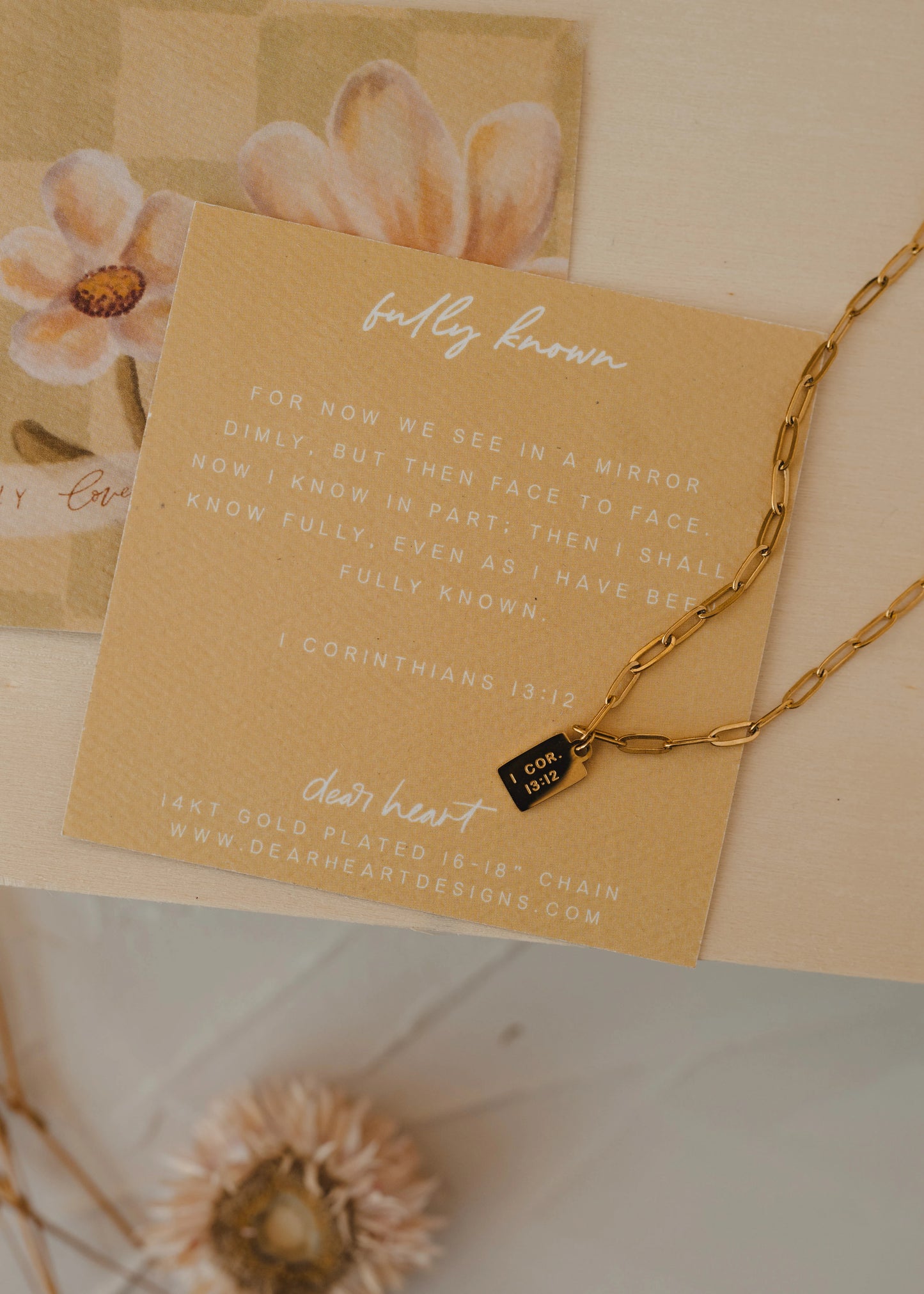 Fully Known Tag Necklace