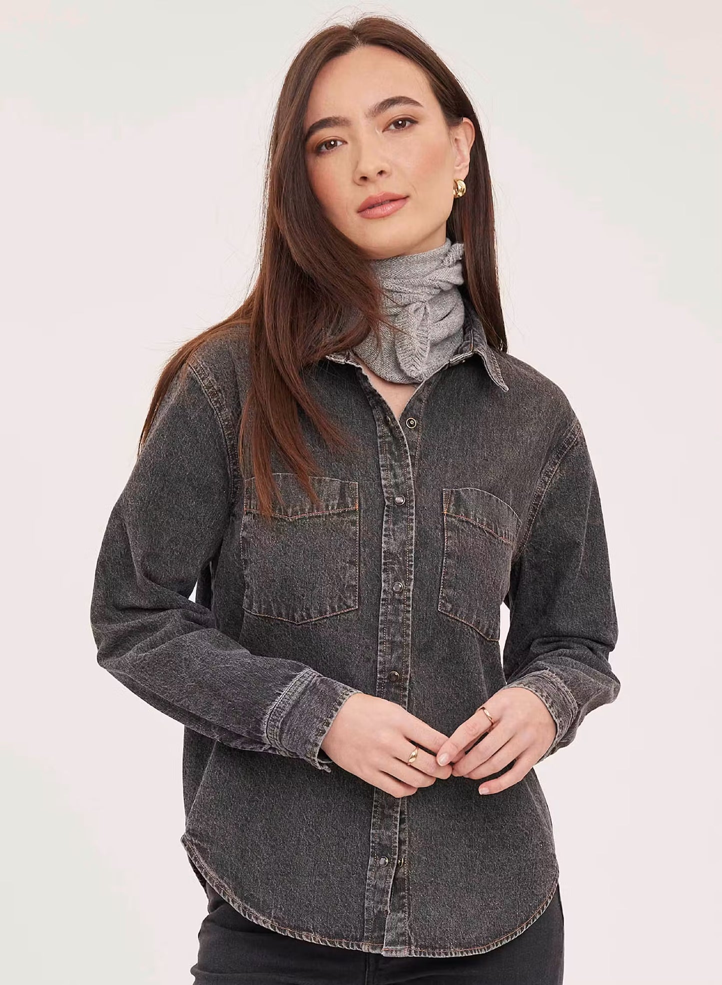 Griffin Denim Shirt
