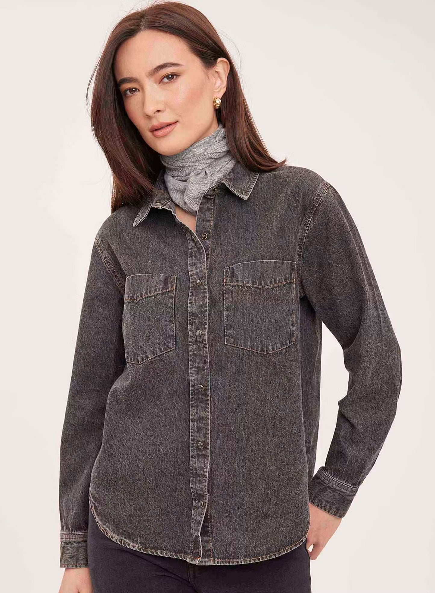 Griffin Denim Shirt