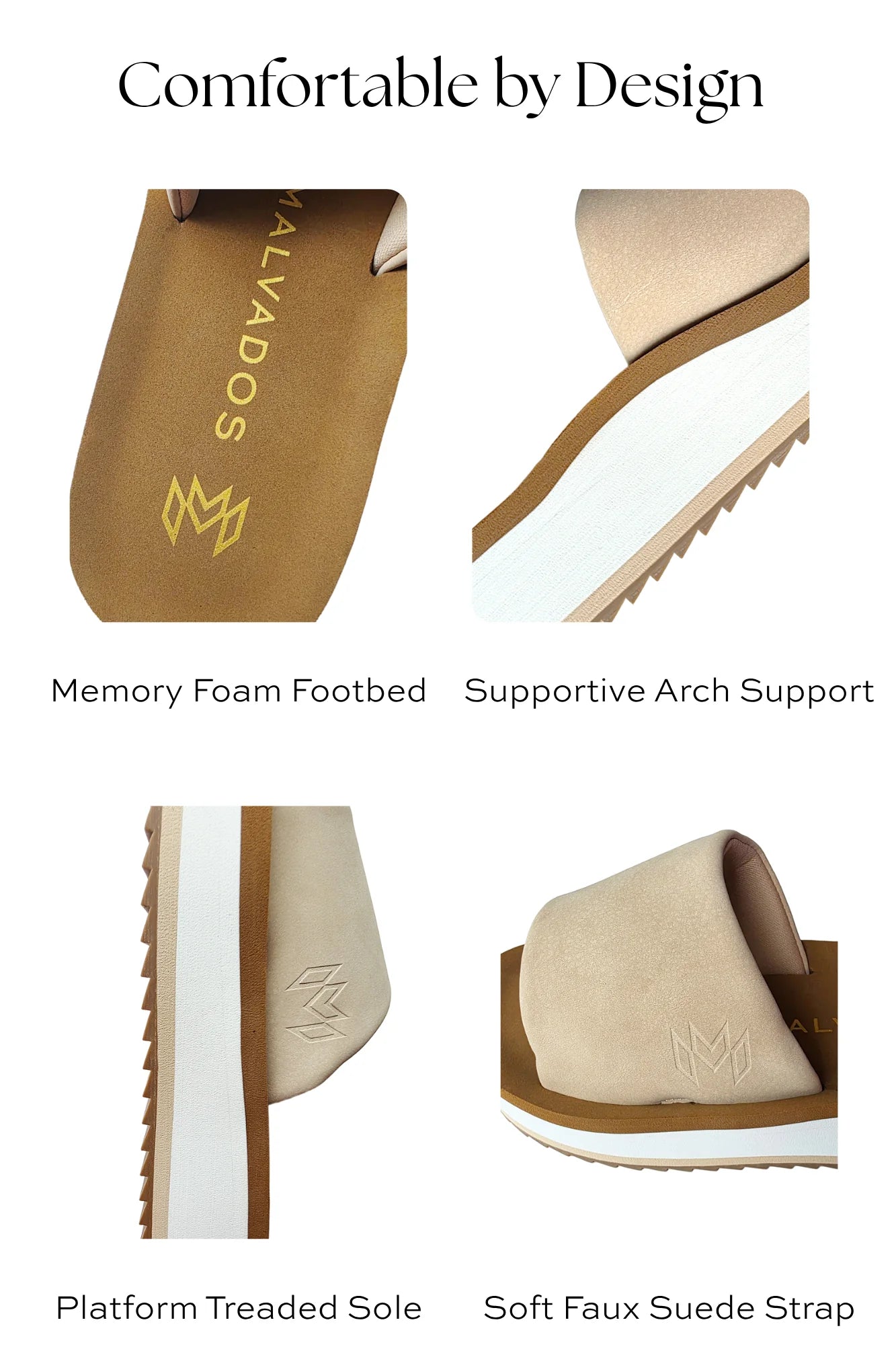 The Gwen Platform Slide Sandal