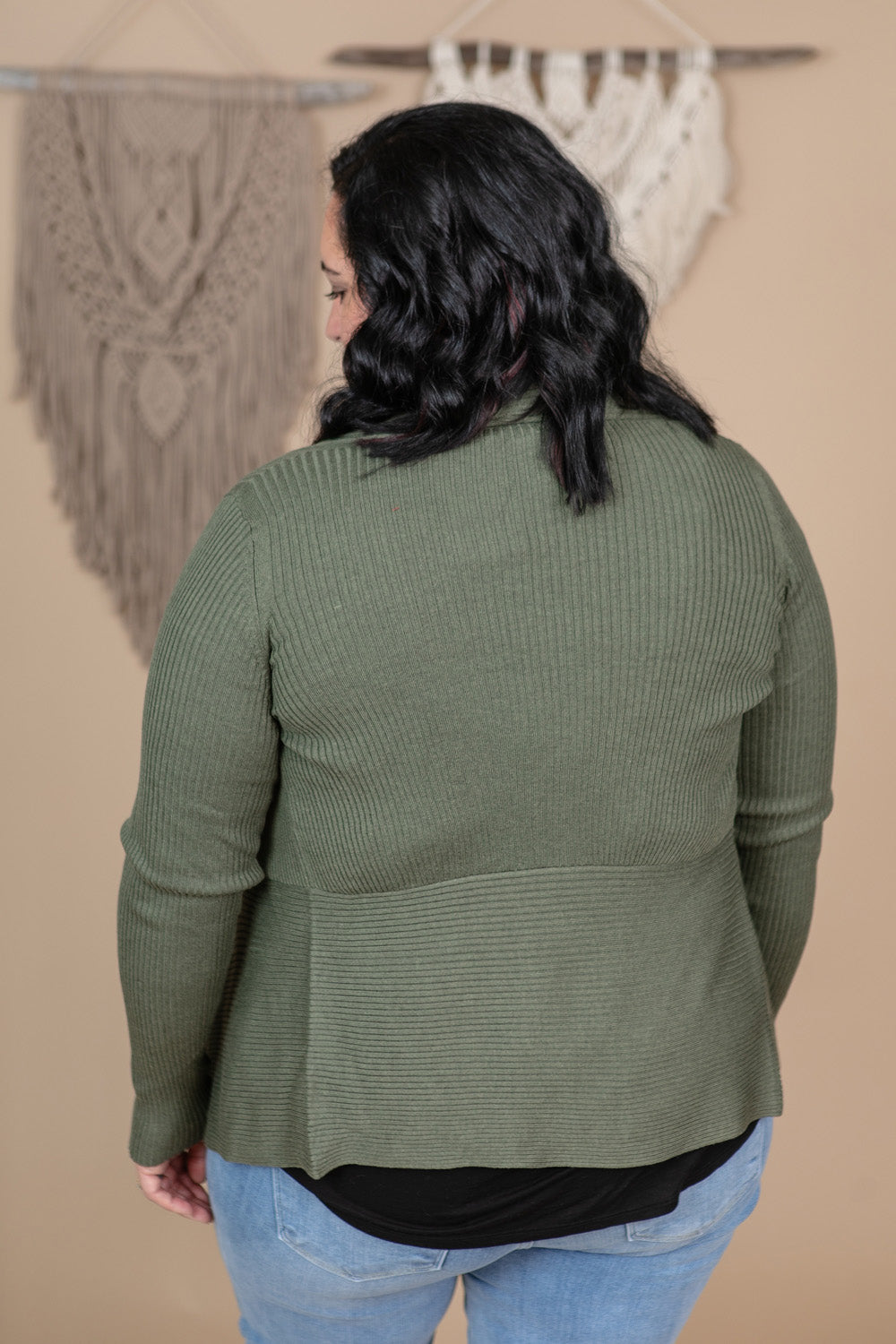 Open Rib Cardigan