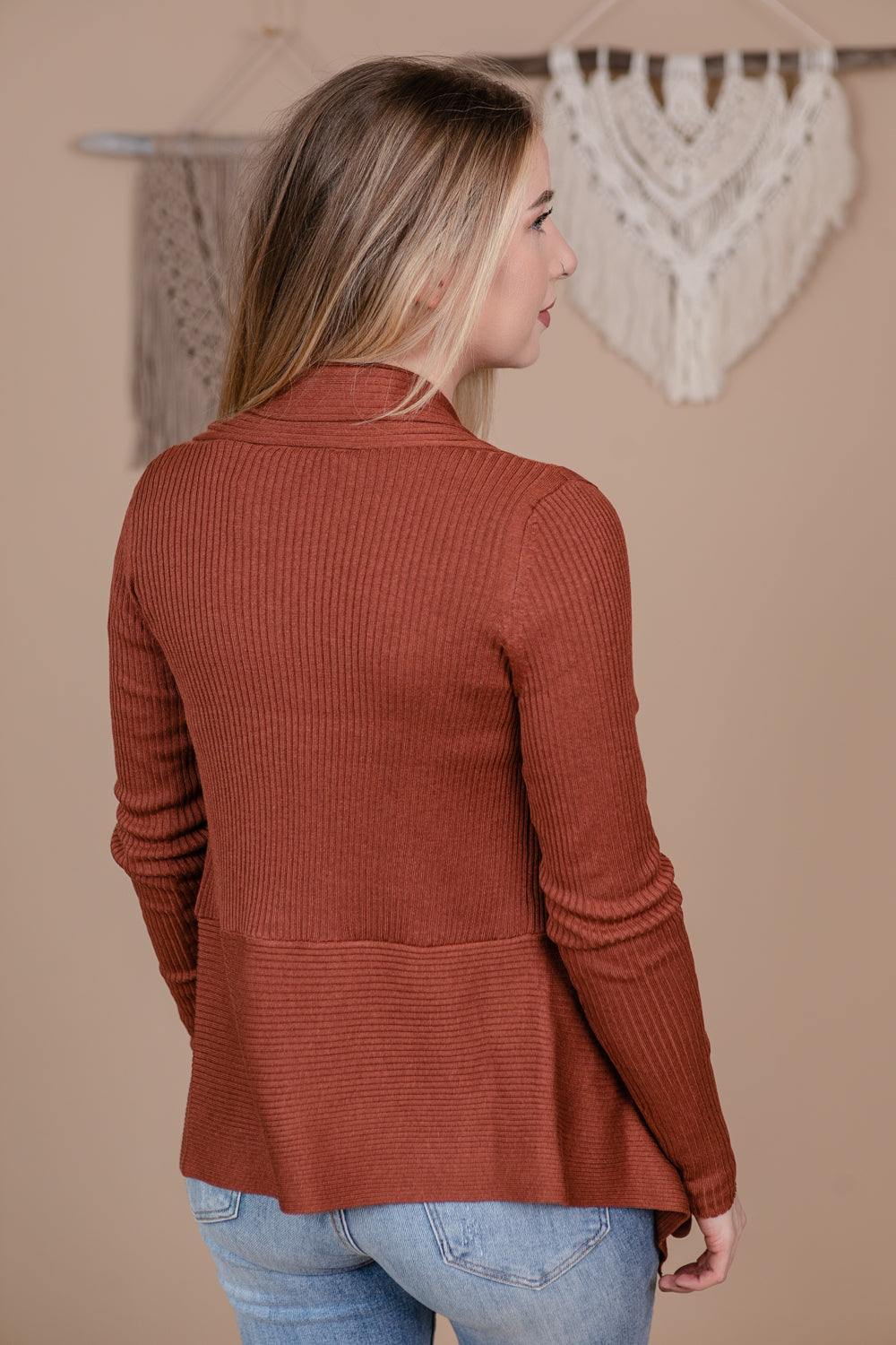 Open Rib Cardigan