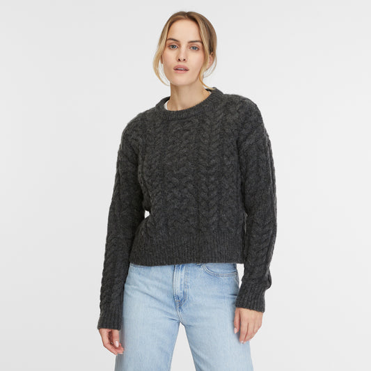 Jannina Cable Knit Sweater