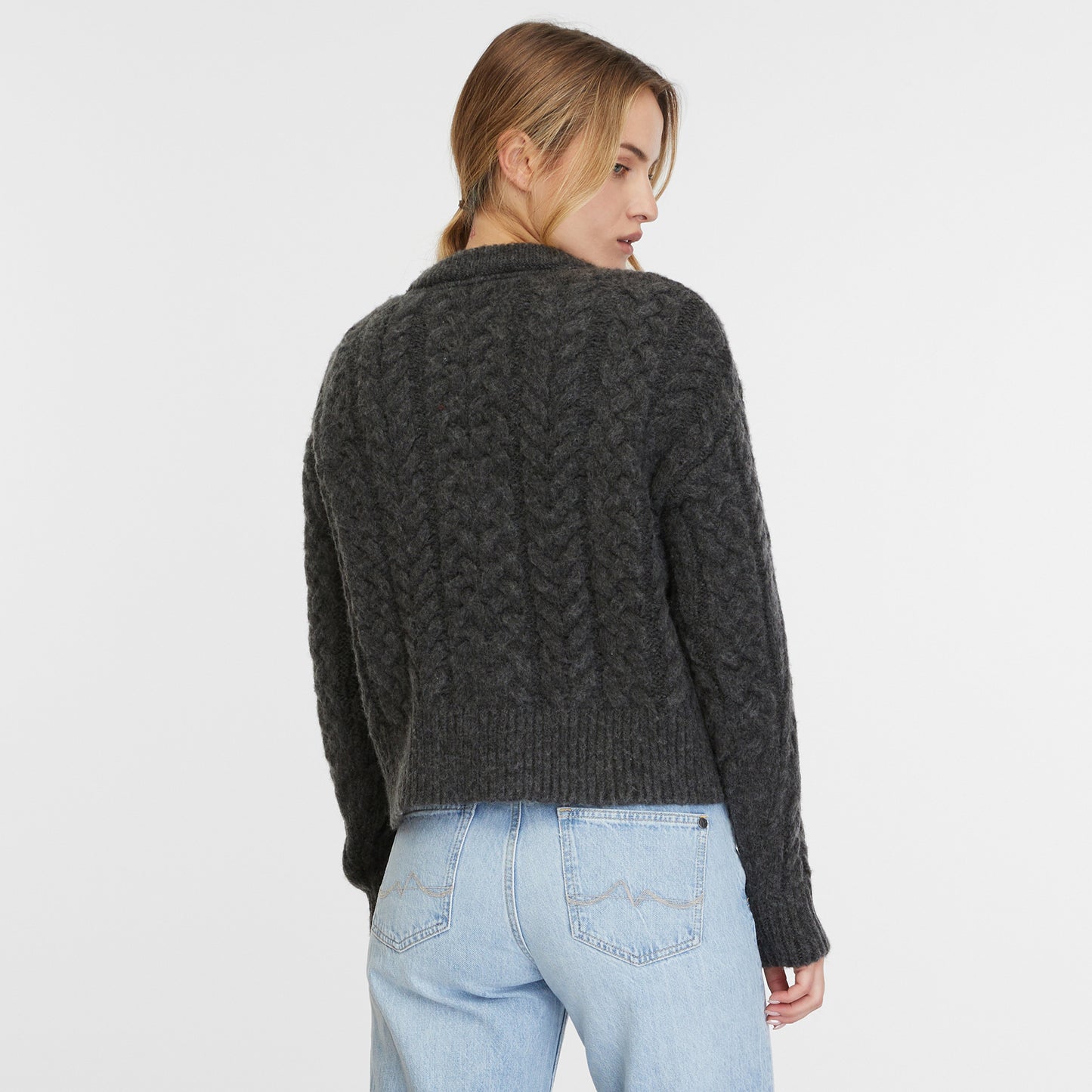 Jannina Cable Knit Sweater