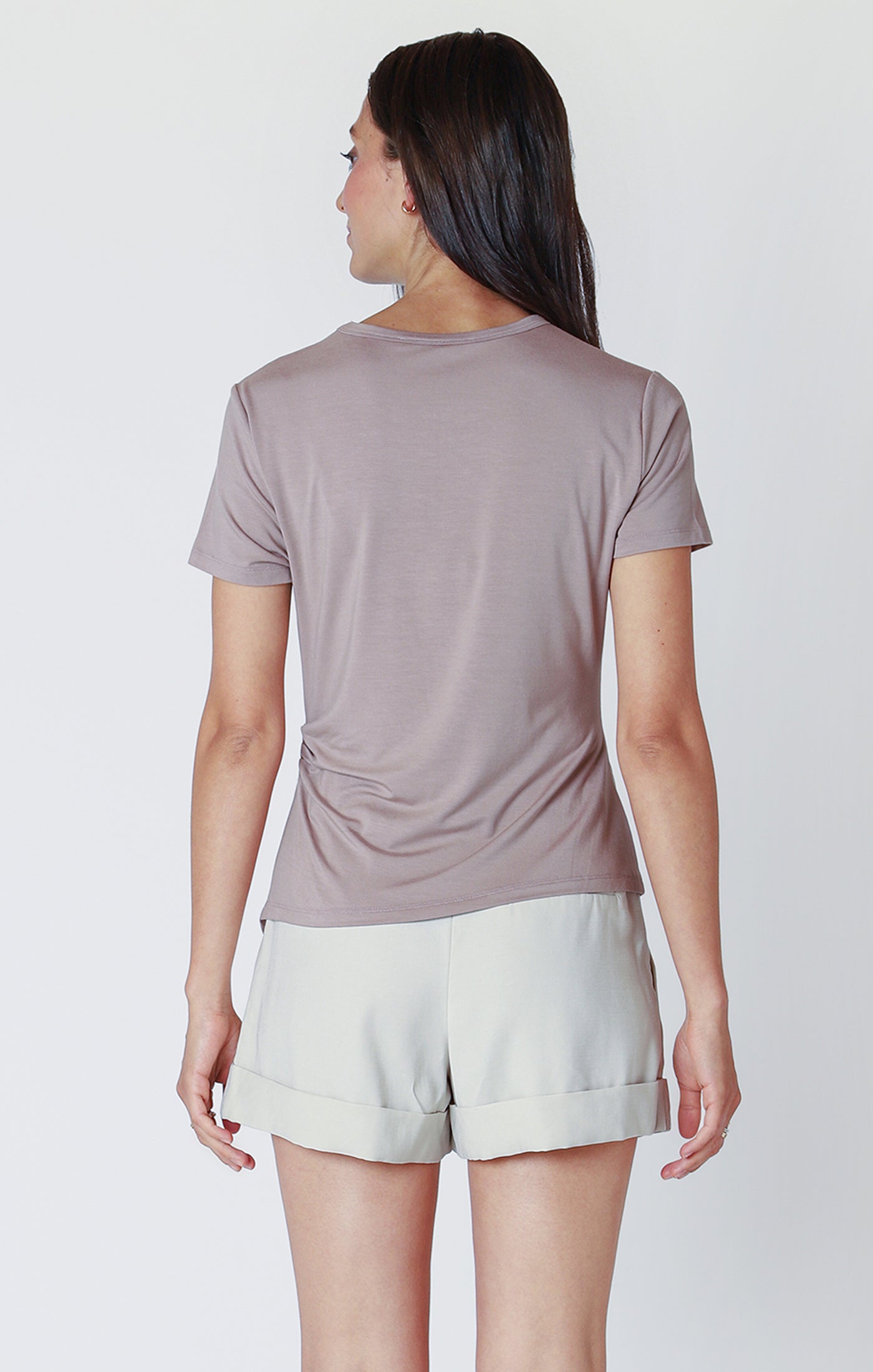 The Laurel Angled Hem Tee