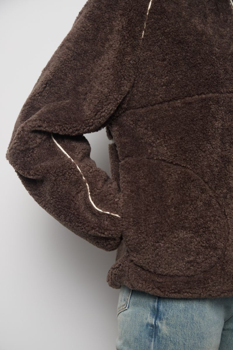 Theodore Half-Zip Sherpa Pullover