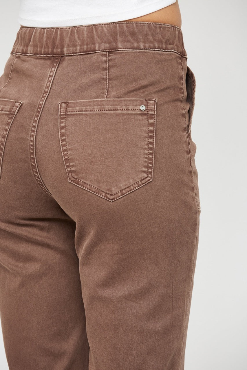 Lottie Denim Jogger - Straight & Arrow Boutique