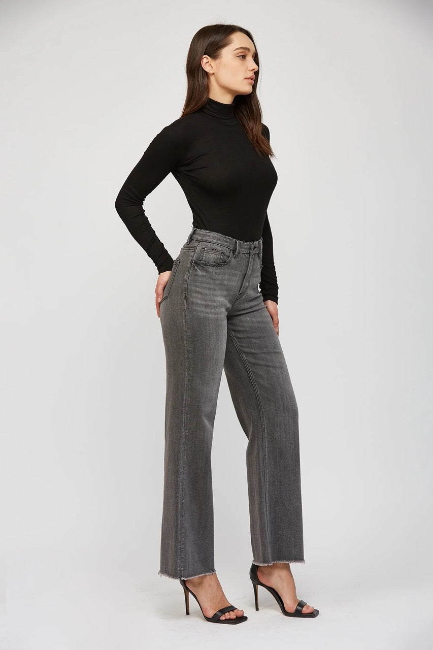 Elsie Wide Leg Denim - Straight & Arrow Boutique