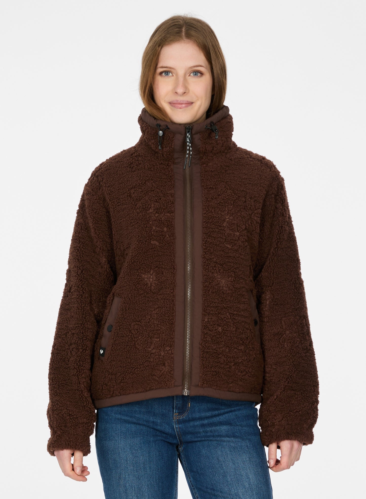 Nordicka Embossed Teddy Jacket