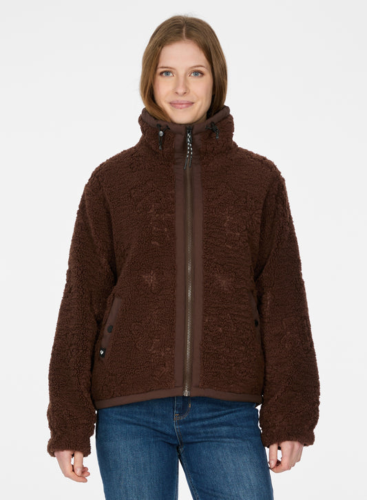 Nordicka Embossed Teddy Jacket