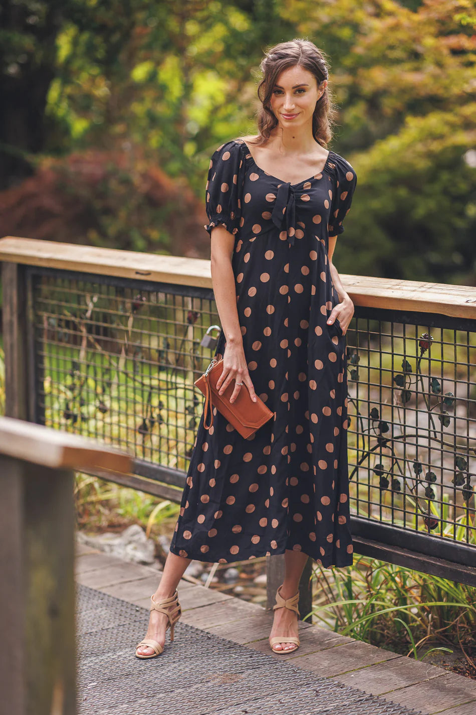 The Edith Polka Dot Dress