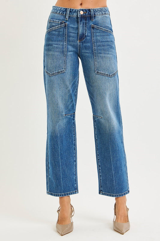 Arizona Patch Pocket Jeans