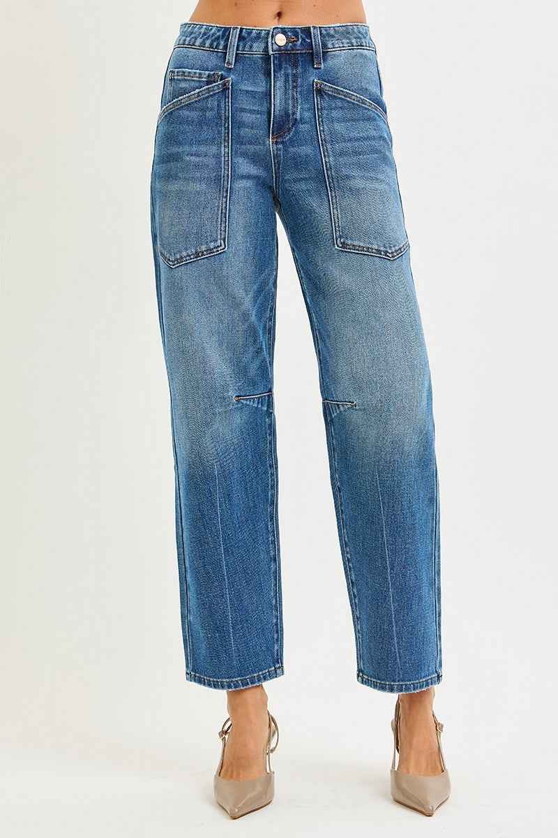 Arizona Patch Pocket Jeans
