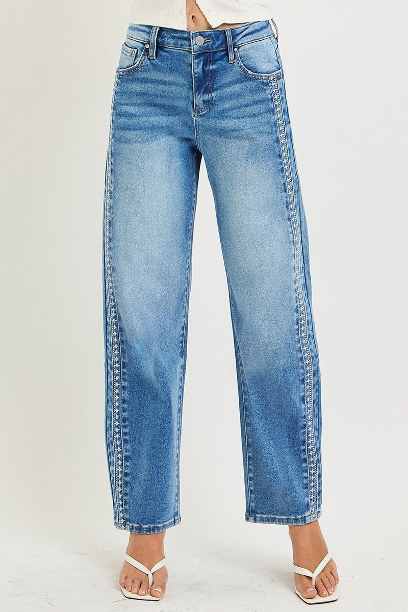 Nova Ankle Barrel Jean
