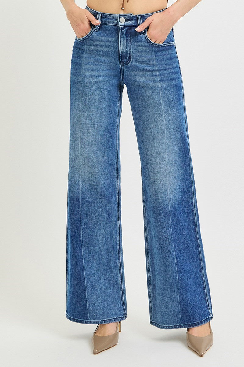 Marlowe High Rise Wide Leg Jean