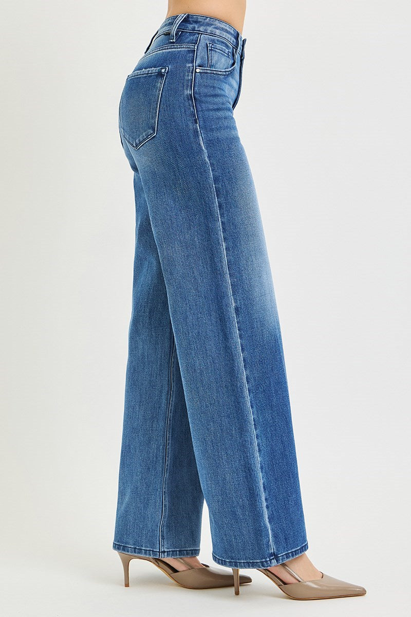 Marlowe High Rise Wide Leg Jean