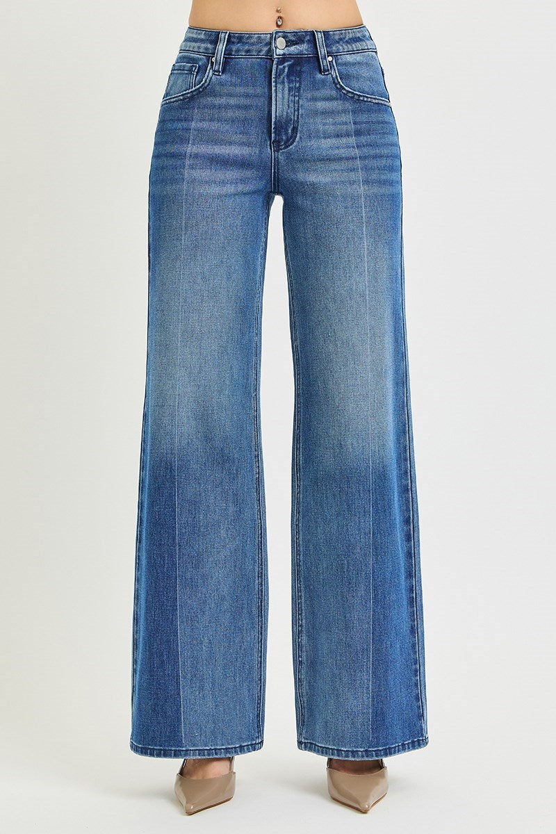 Marlowe High Rise Wide Leg Jean