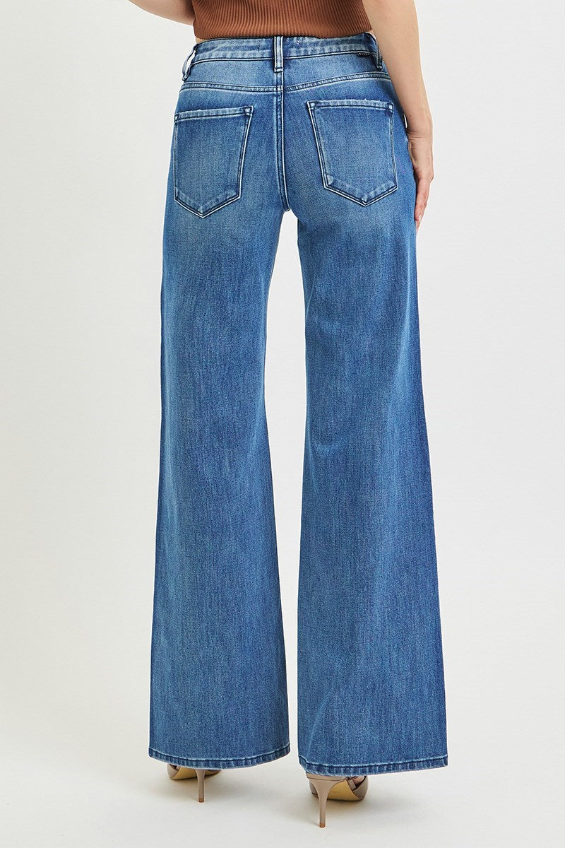 Marlowe High Rise Wide Leg Jean
