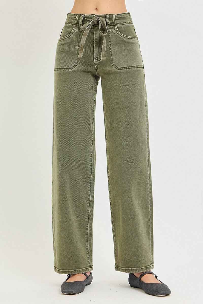 Hazel High Rise Wide Baggy Jean