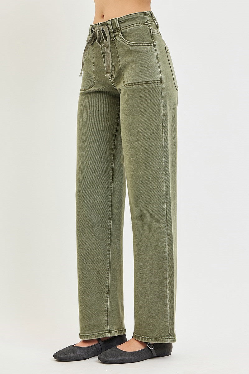 Hazel High Rise Wide Baggy Jean