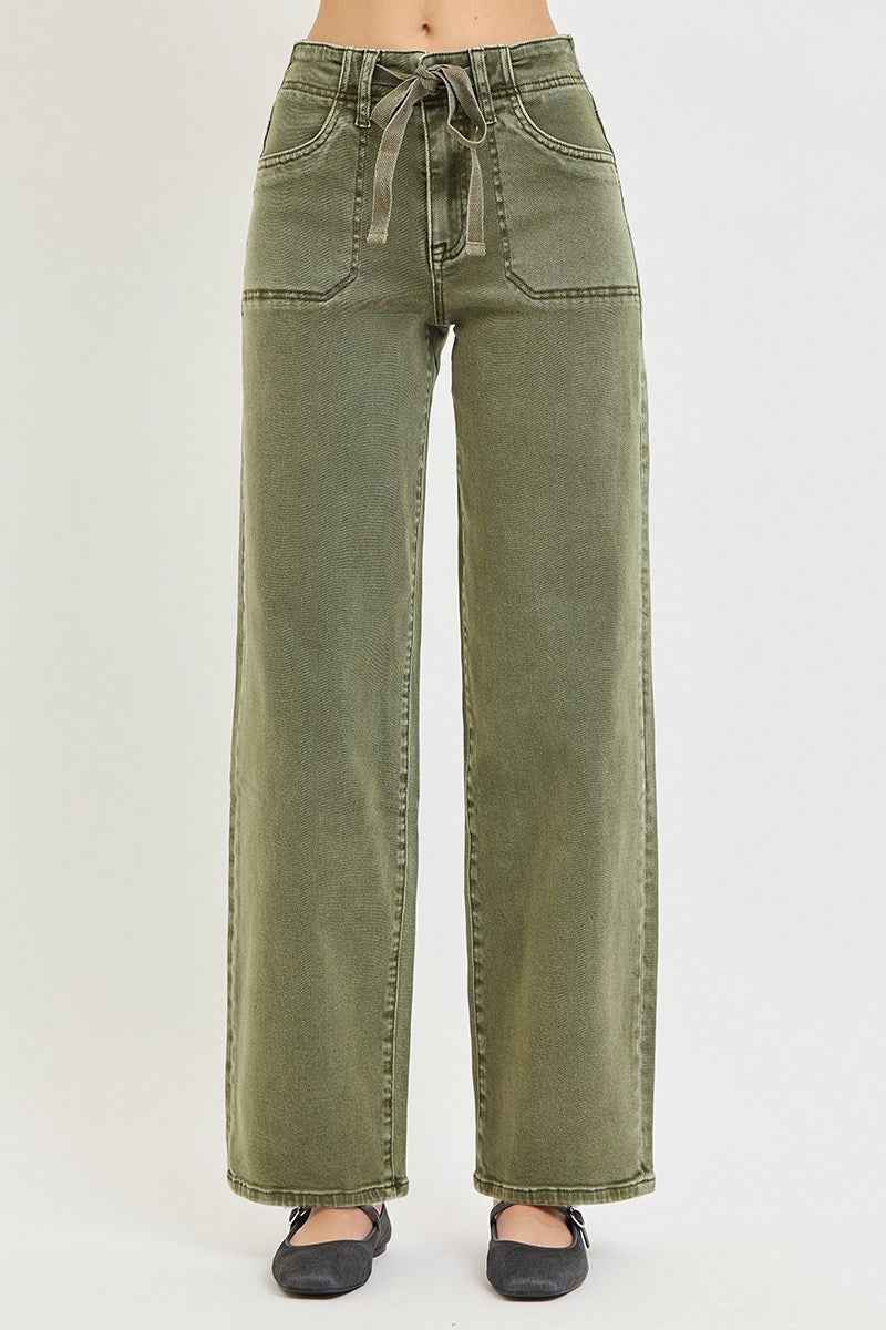 Hazel High Rise Wide Baggy Jean