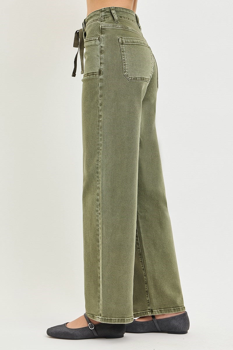 Hazel High Rise Wide Baggy Jean