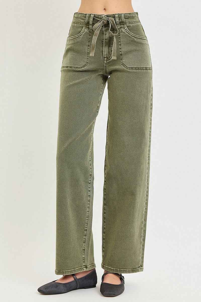 Hazel High Rise Wide Baggy Jean