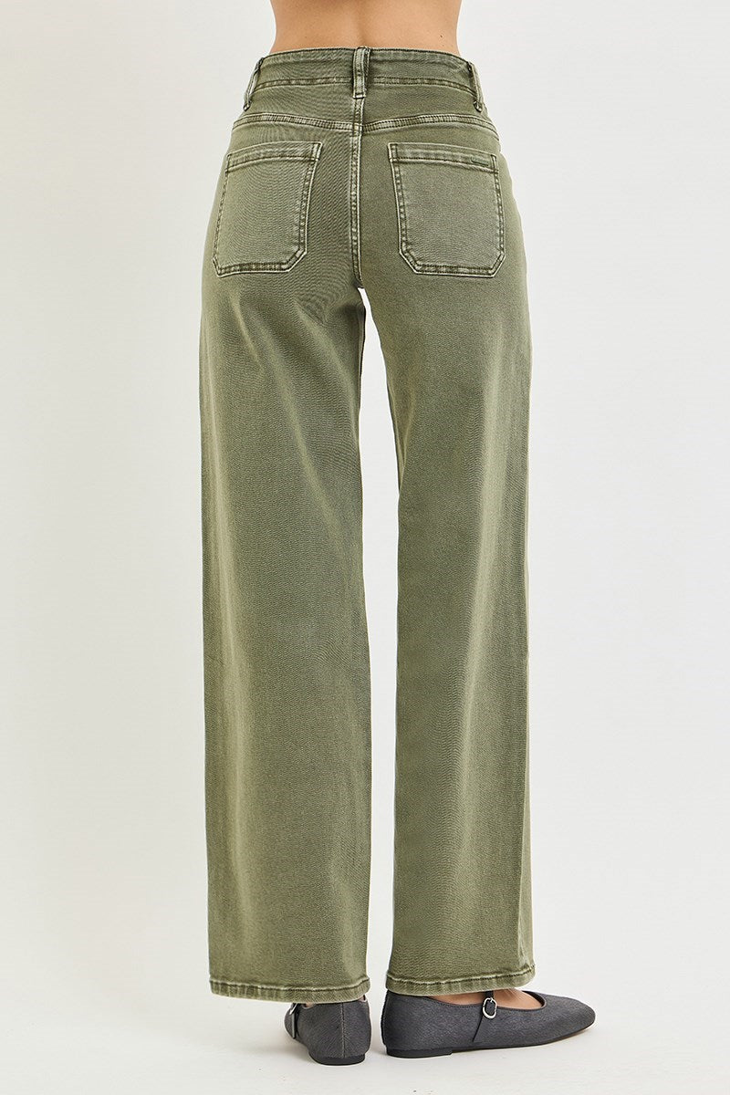 Hazel High Rise Wide Baggy Jean
