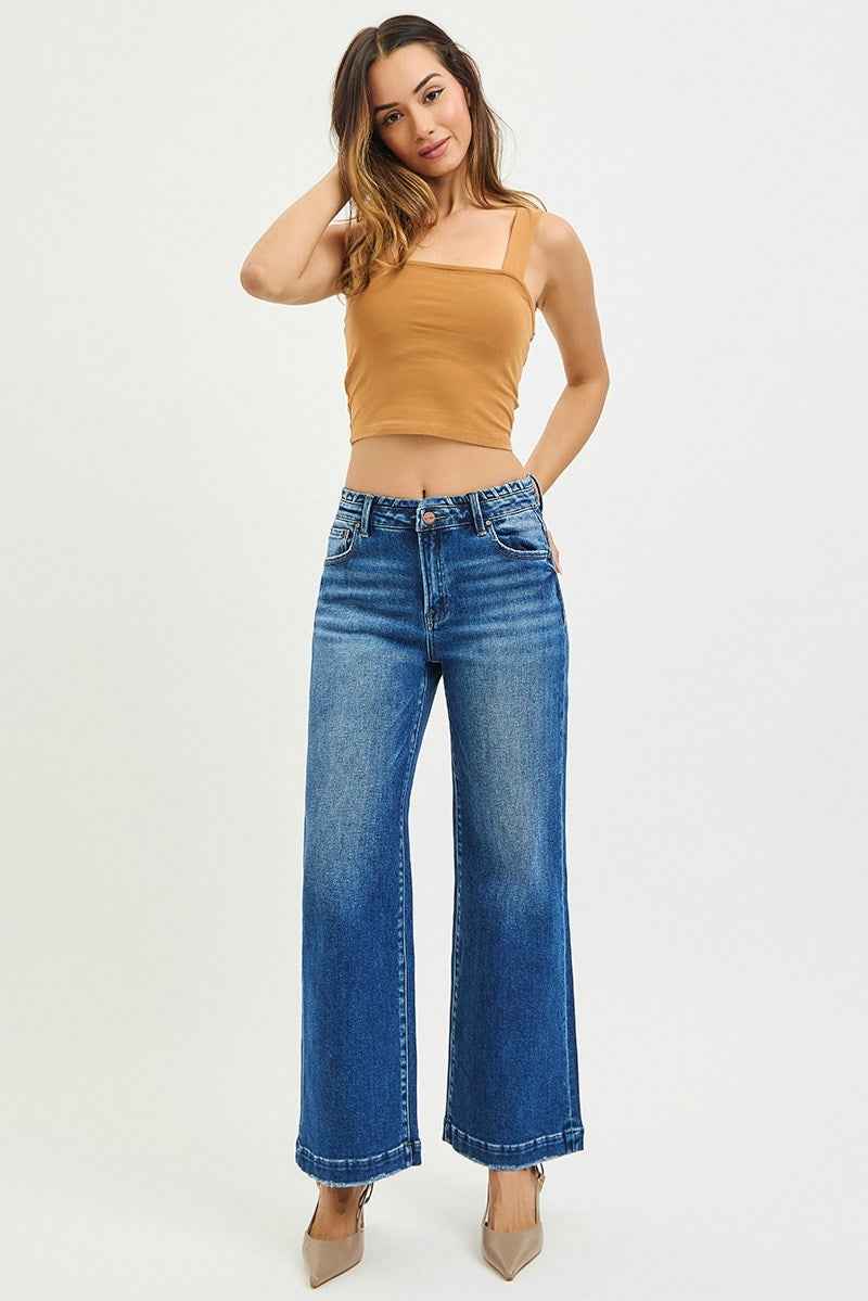 Evangeline Wide Leg Jeans