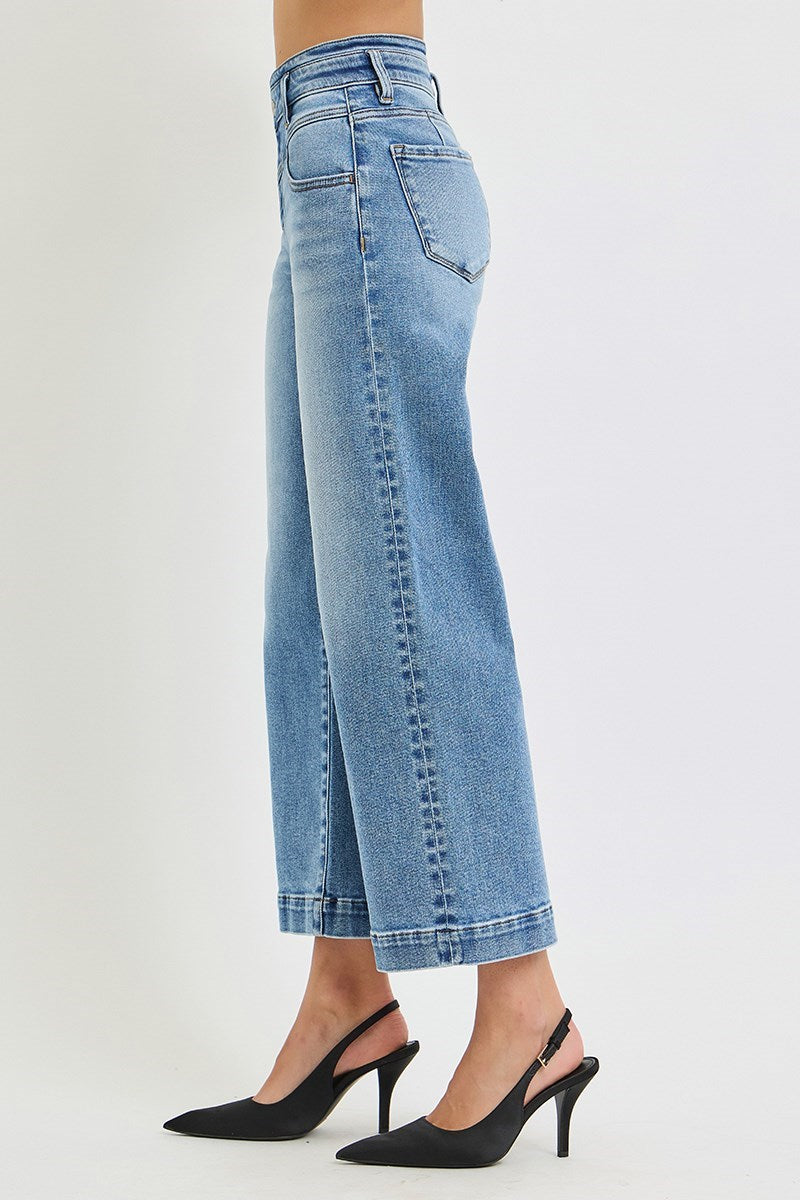 Everly High Rise Wide Leg Jean