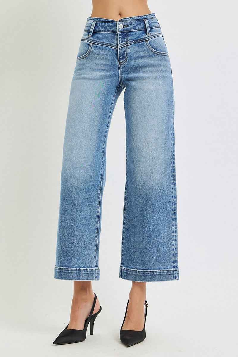 Everly High Rise Wide Leg Jean