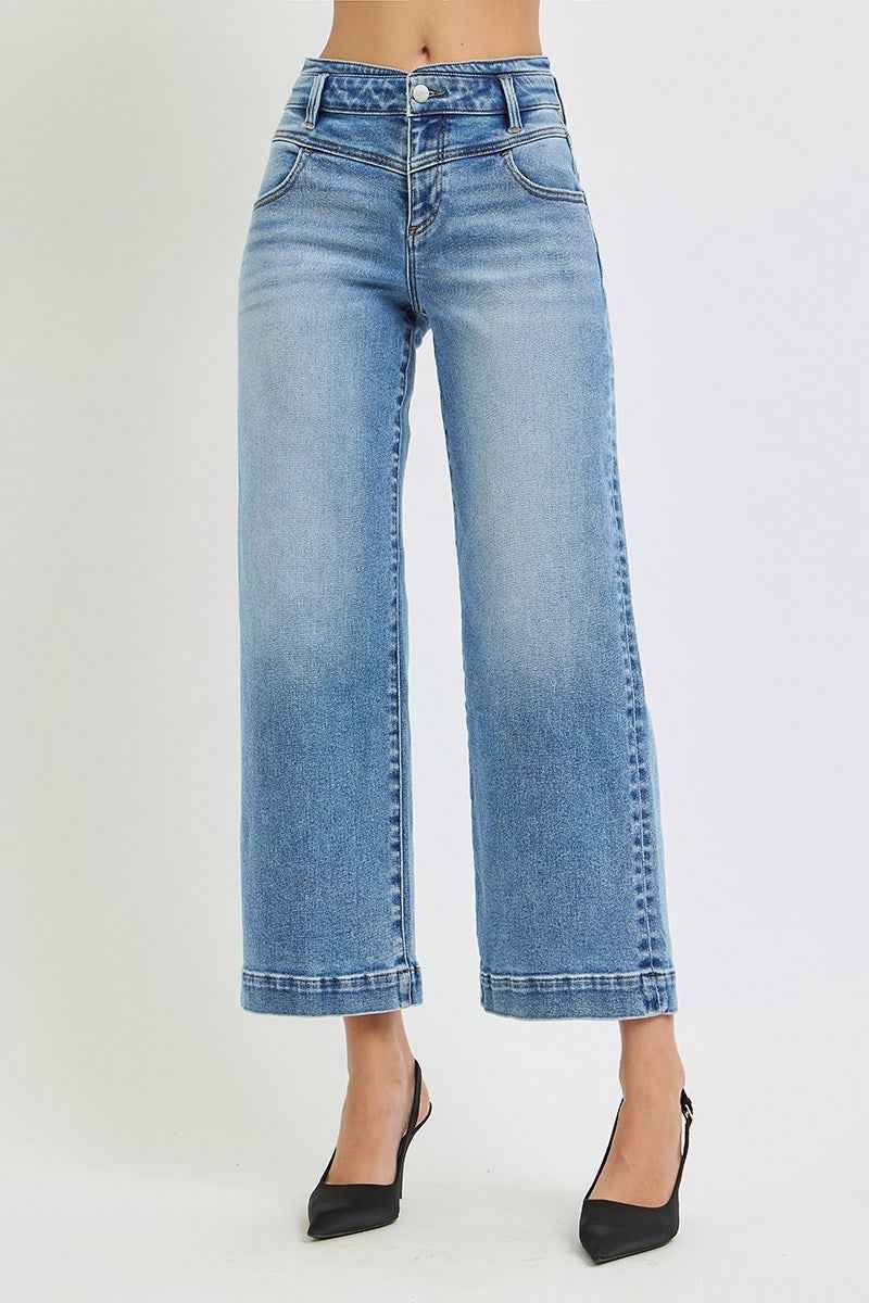 Everly High Rise Wide Leg Jean