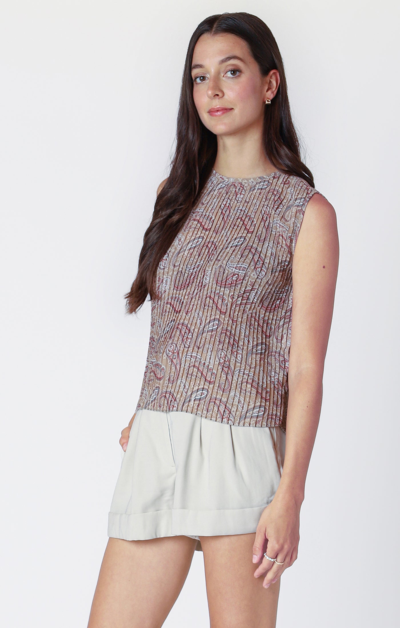 The Paisley Flowy Tank