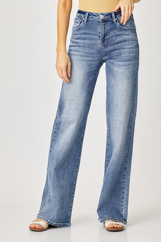 Hazel High Rise Wide Leg Jean